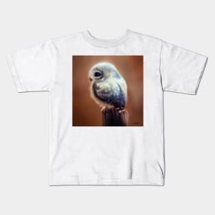 Little blue owl Kids T-Shirt